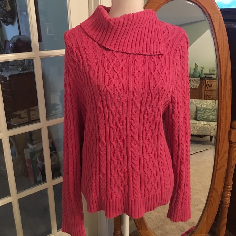 Beautiful pink turtleneck